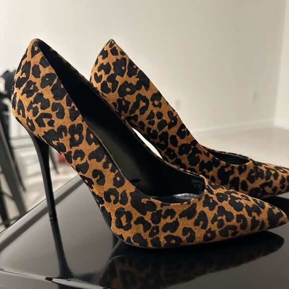 ZARA Cheetah basic collection heels - Picture 2 of 10